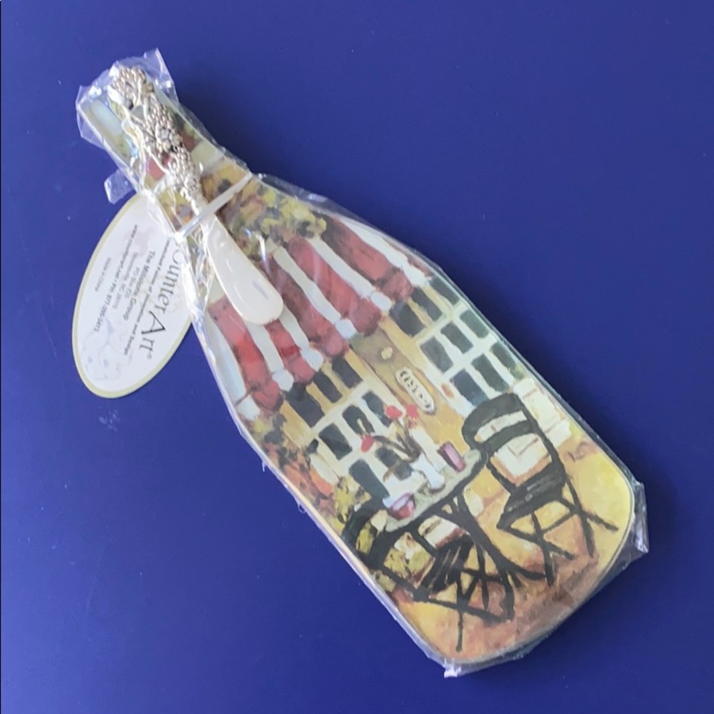 Cheese Board w Knife gift set. NWT